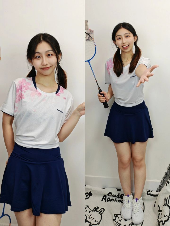 穿我的新衣 | 打羽毛球🏸这样穿太少女啦!