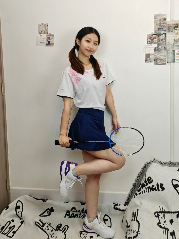 穿我的新衣 | 打羽毛球🏸这样穿太少女啦!