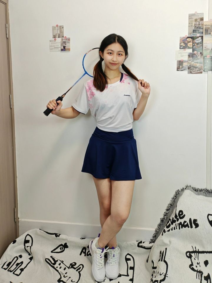 穿我的新衣 | 打羽毛球🏸这样穿太少女啦!