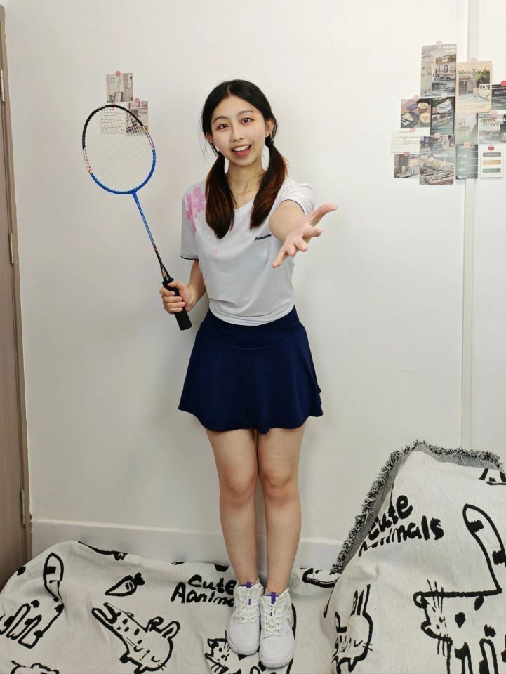 穿我的新衣 | 打羽毛球🏸这样穿太少女啦!