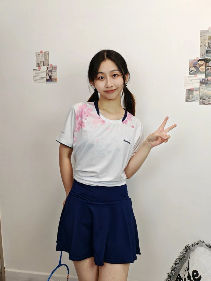 穿我的新衣 | 打羽毛球🏸这样穿太少女啦!