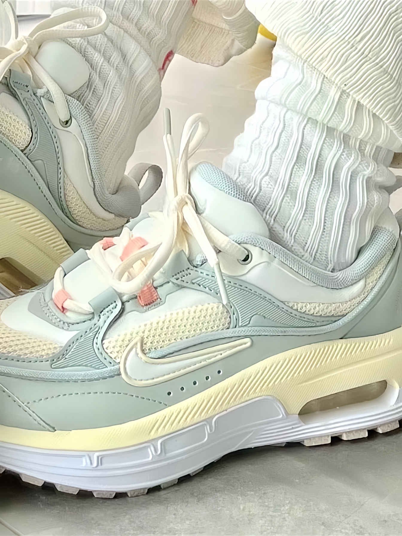 冬日奶呼呼💨Air Max Bliss｜炒鸡美！！