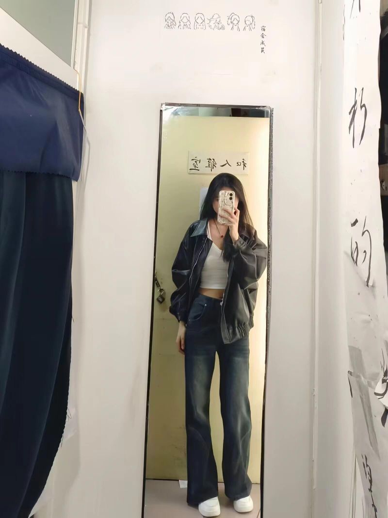163/88 在校女大一整套穿搭分享