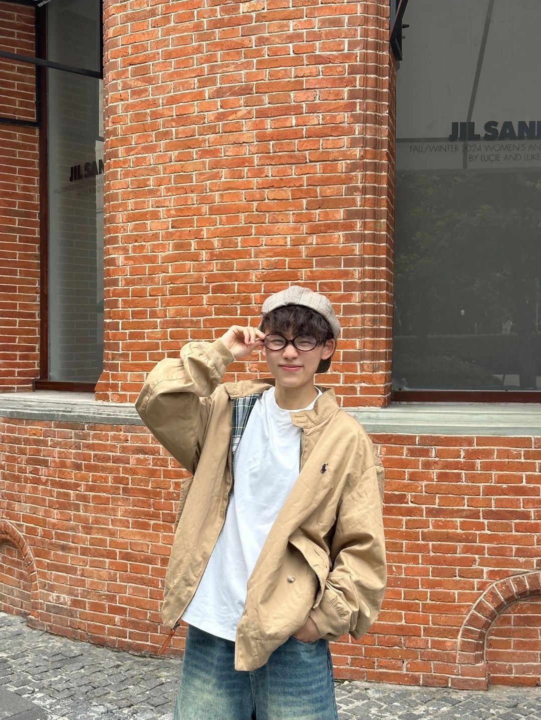 美式复古男孩上高中去啦／OOTD