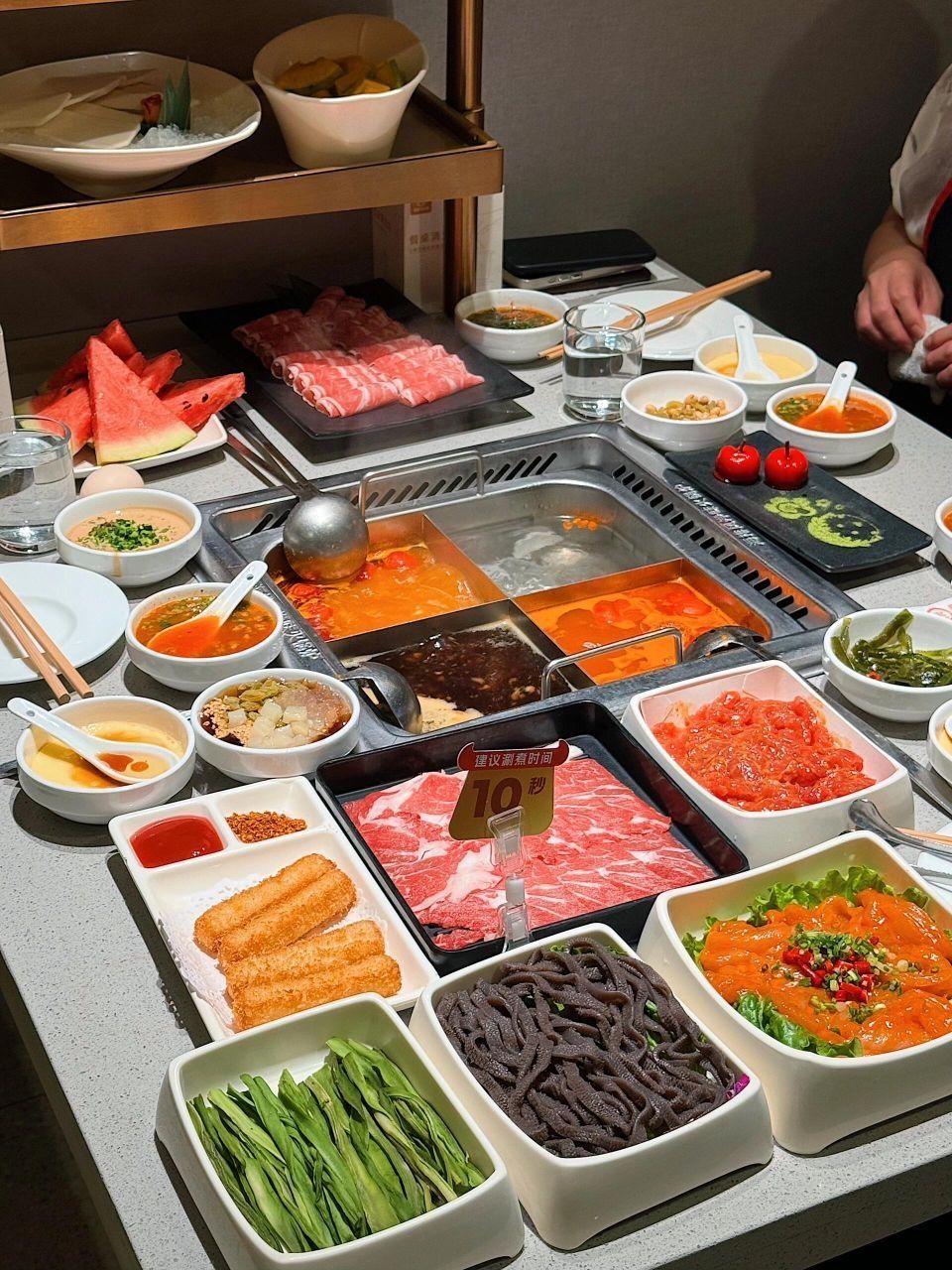 发现我们这边海底捞太美味了