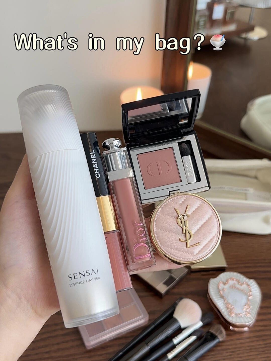 淡颜短途出行翻包！🍧What's in my bag？