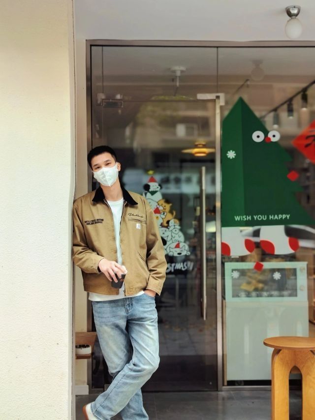 初秋穿搭，男生这样简简单单的通勤可好