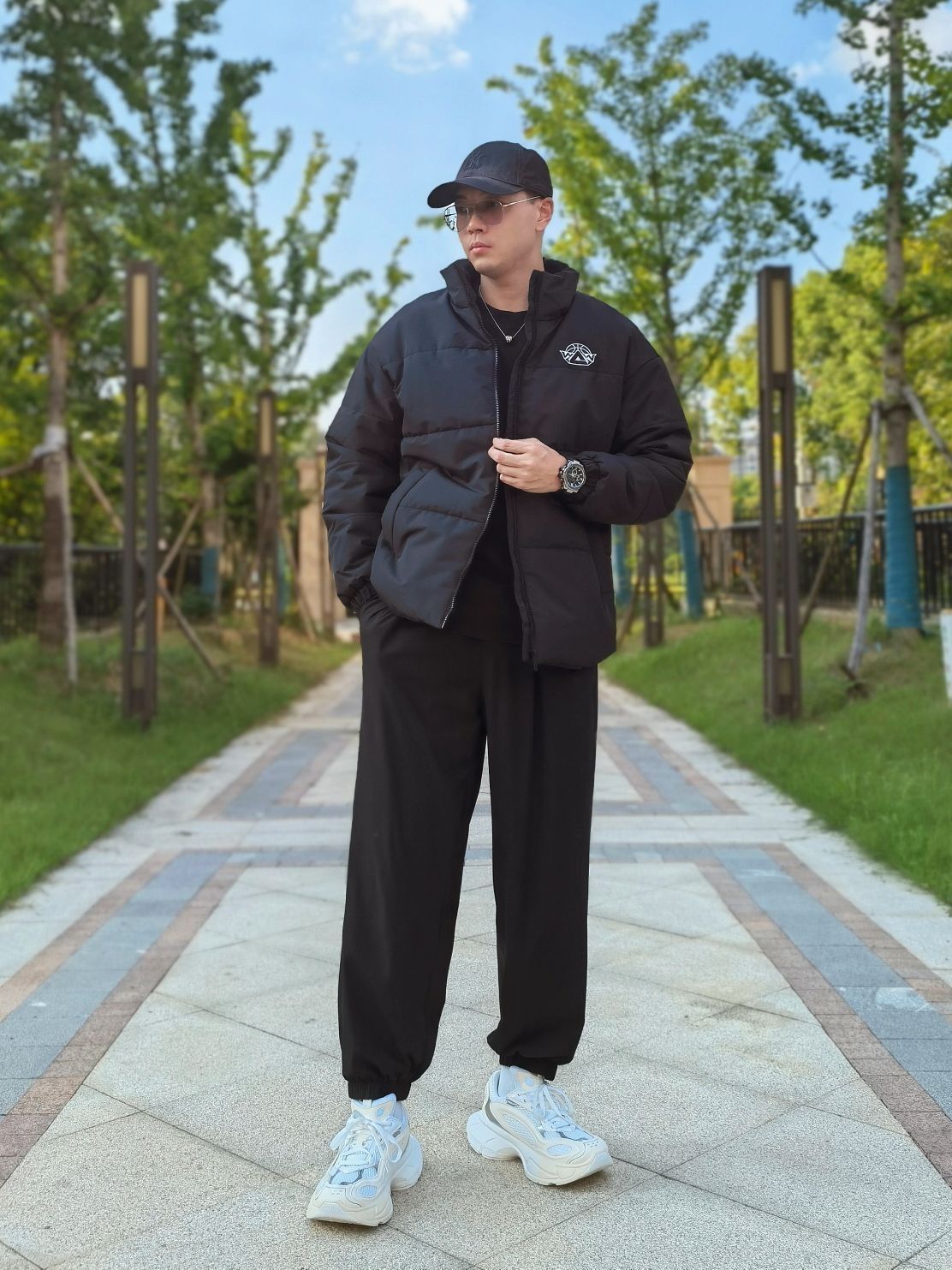 OOTD｜潮男黑白运动穿搭推荐