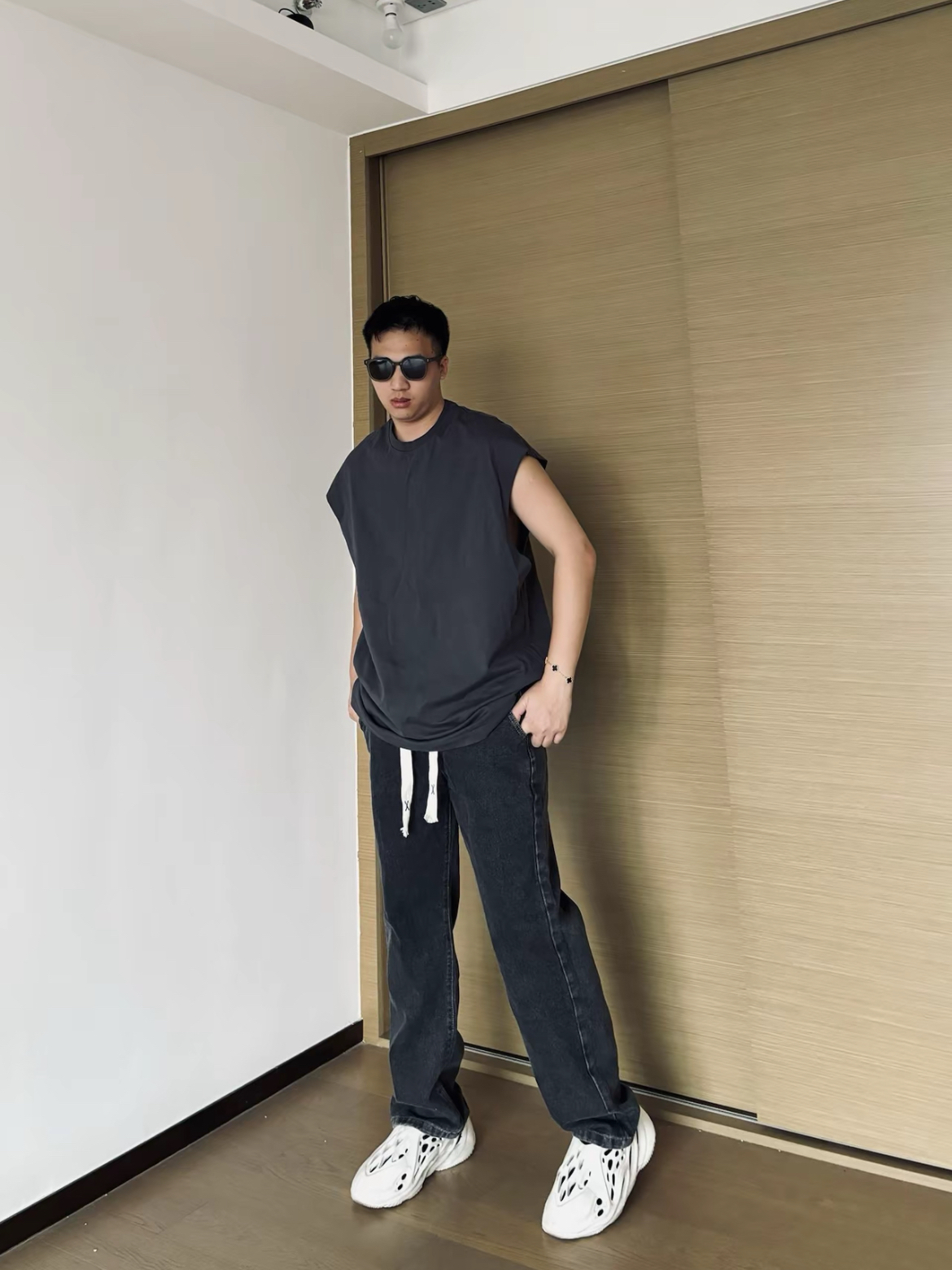 GENIO LAMODE 这条系绳牛仔裤必须有!