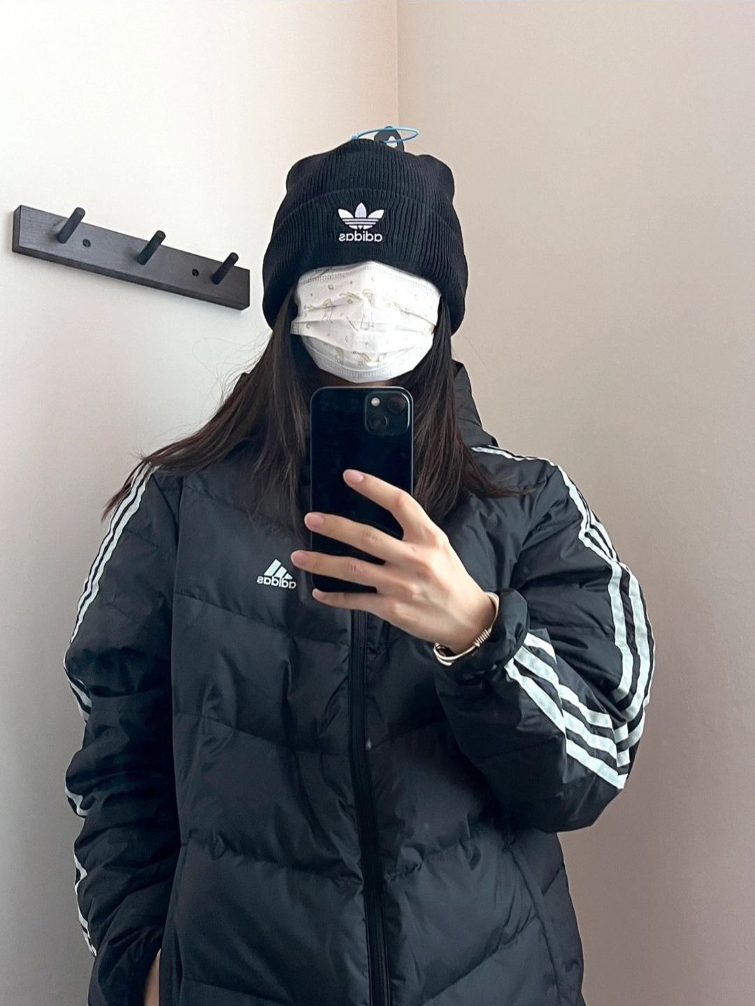 Adidas羽绒服终于拿到啦！