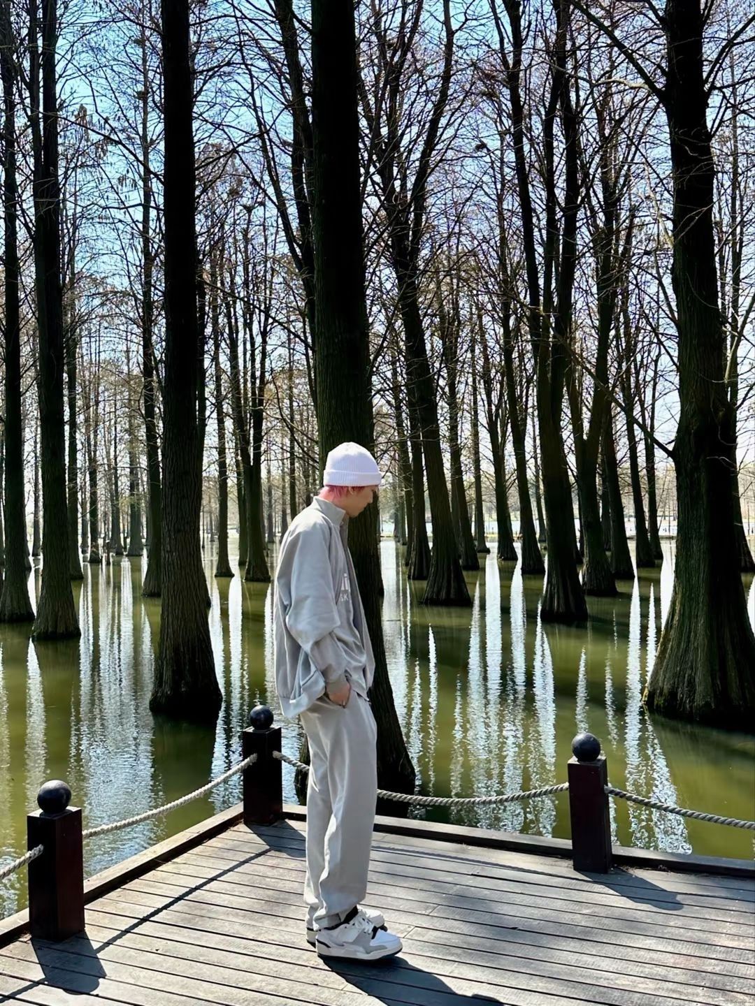 中腰加绒直筒双侧兜运动长裤，穿上就是冬季酷boy！😎