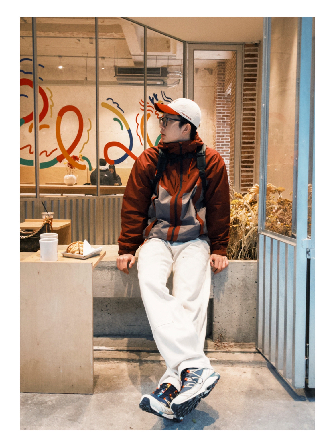 Adidas 高级感超好看的撞色夹克