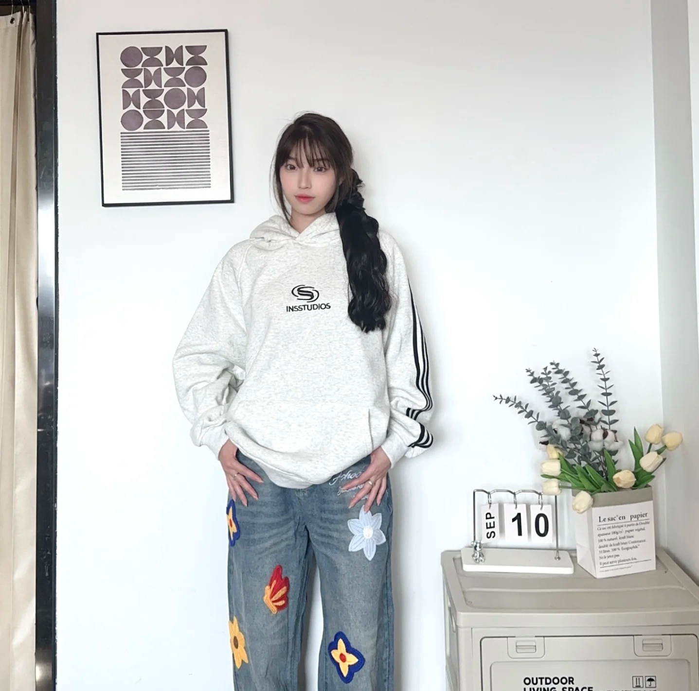 韩系干净舒适休闲入秋穿搭！！
