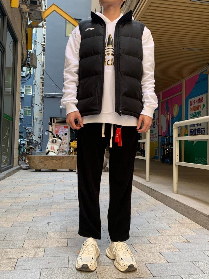 OOTD｜🌫棉服马甲太绝了｜日系男生穿搭