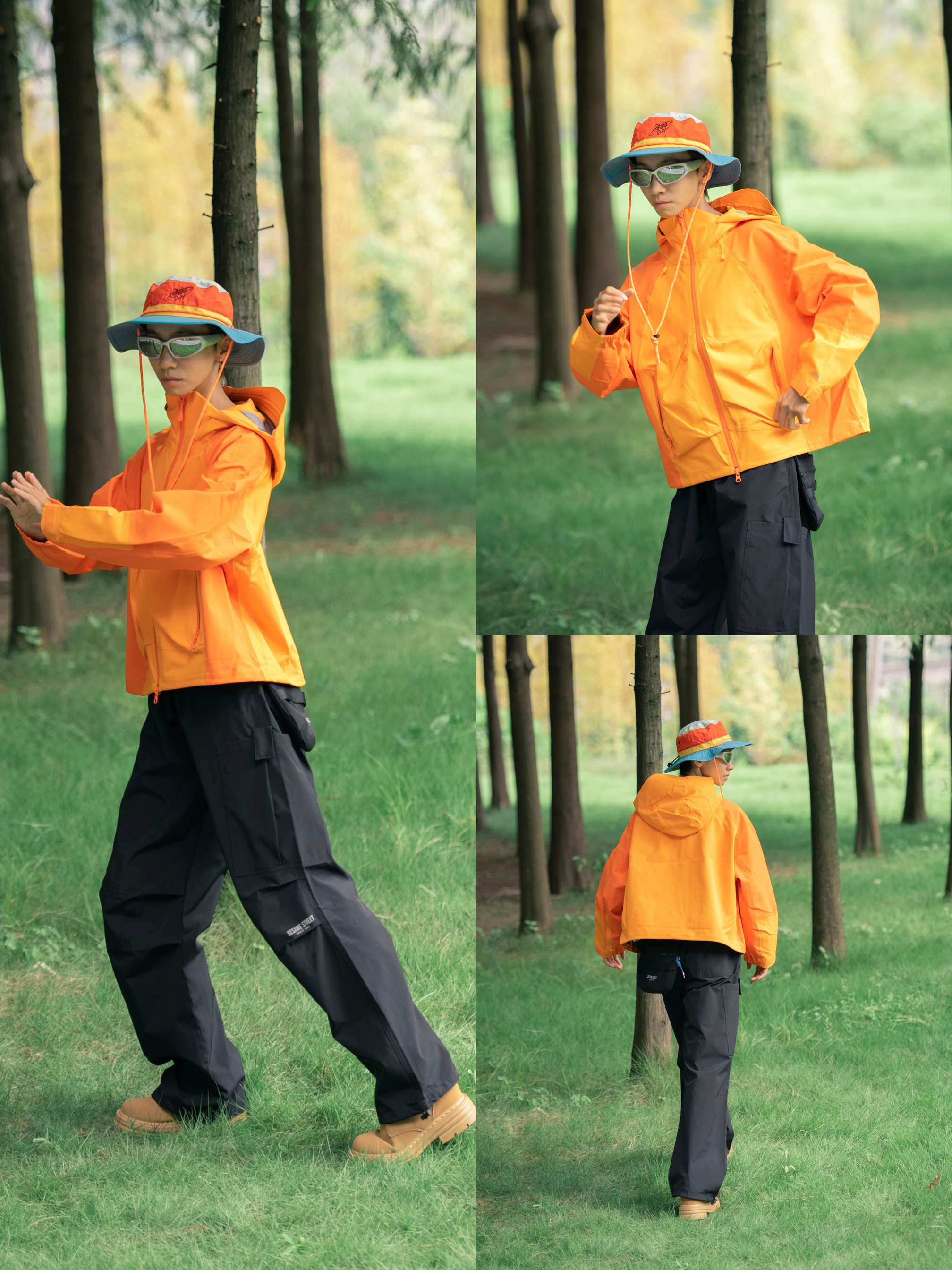 超绝时尚动感力｜走在户外滴多巴胺