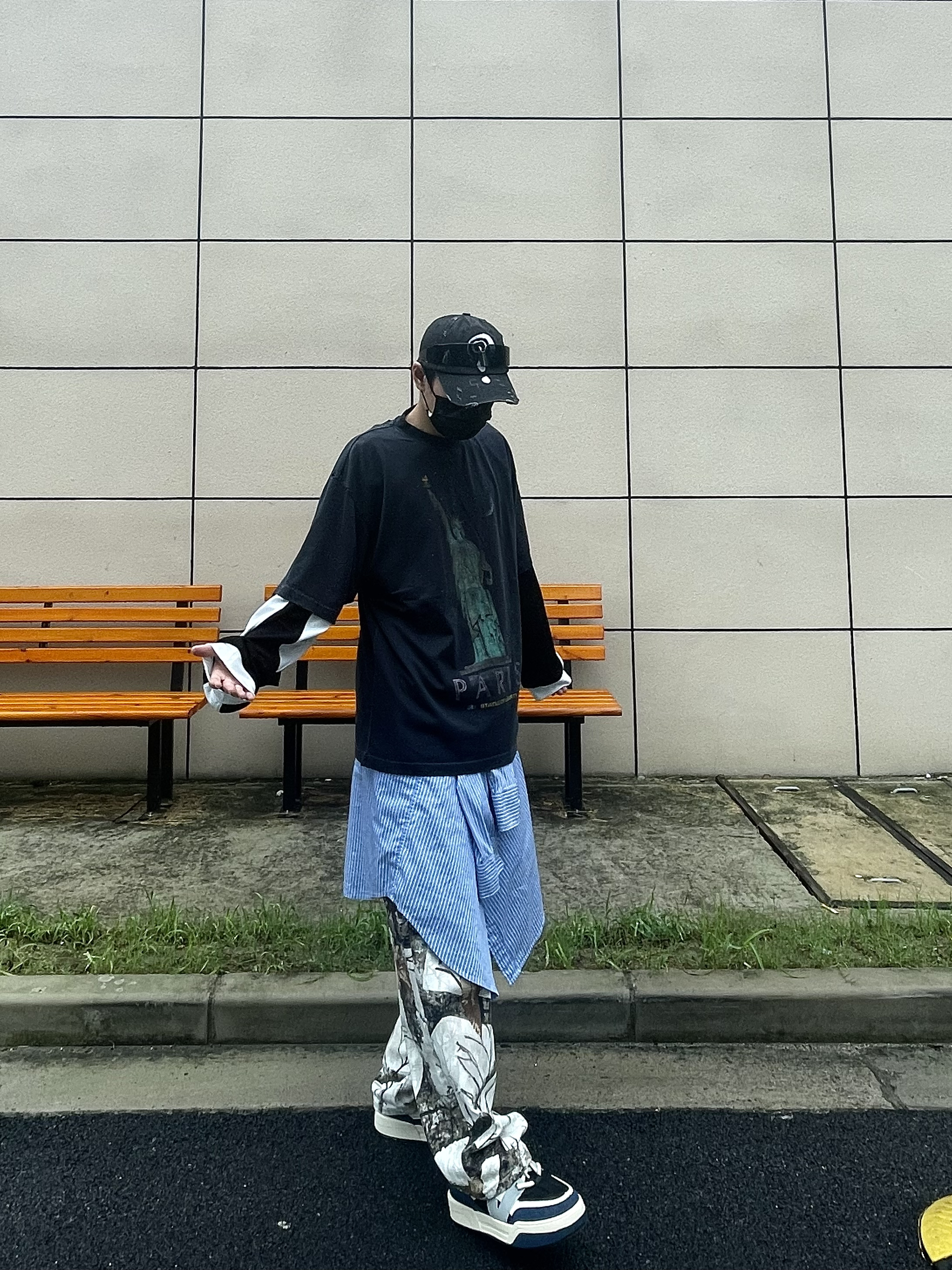 蓝白板鞋确实好看|休闲板鞋穿搭