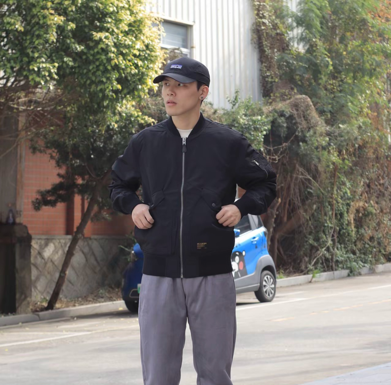 OOTD I 入秋痞帅风首选飞行夹克