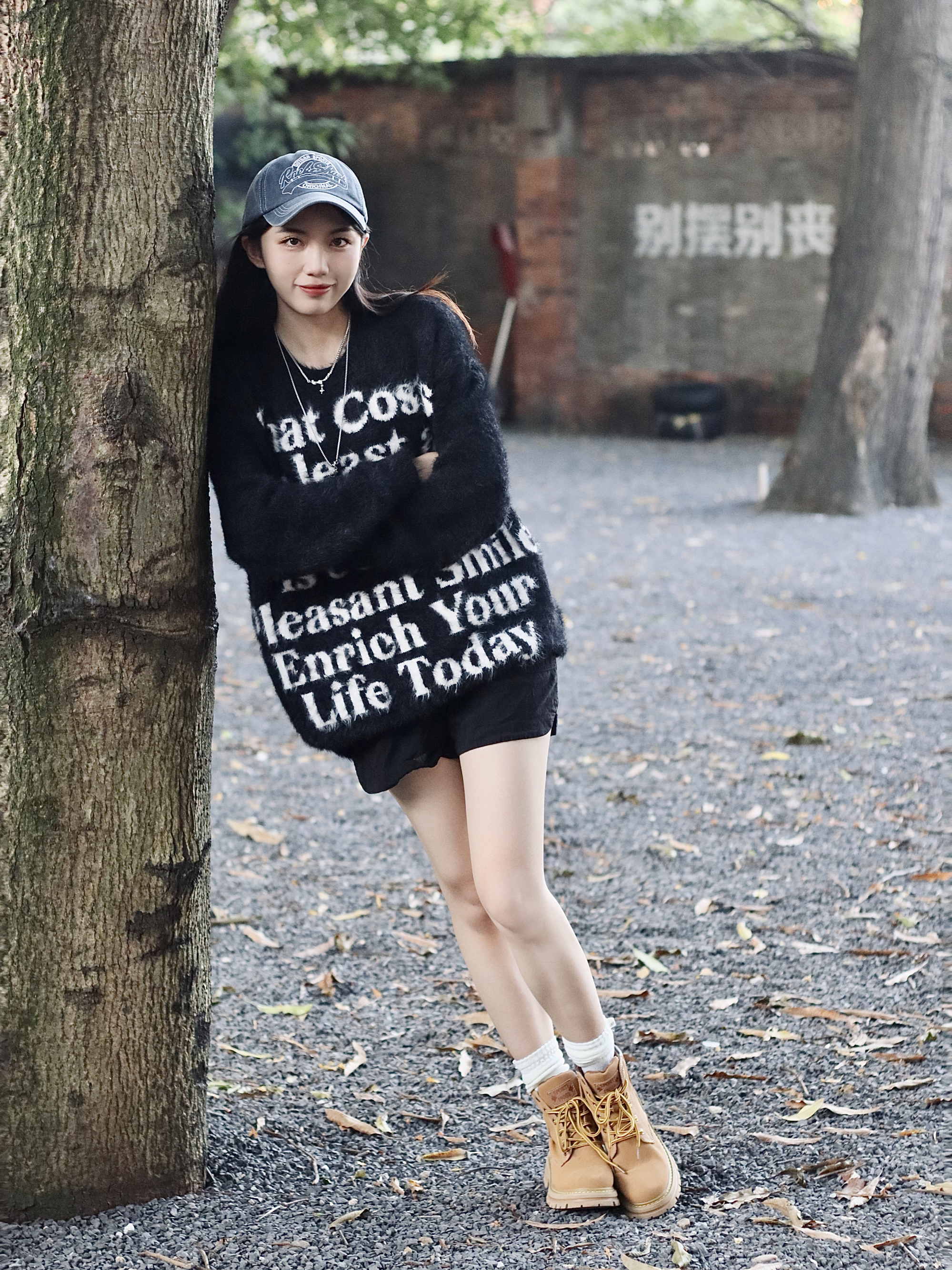 秋天就要松弛穿衣|一套不看脸都知道是美女的穿搭