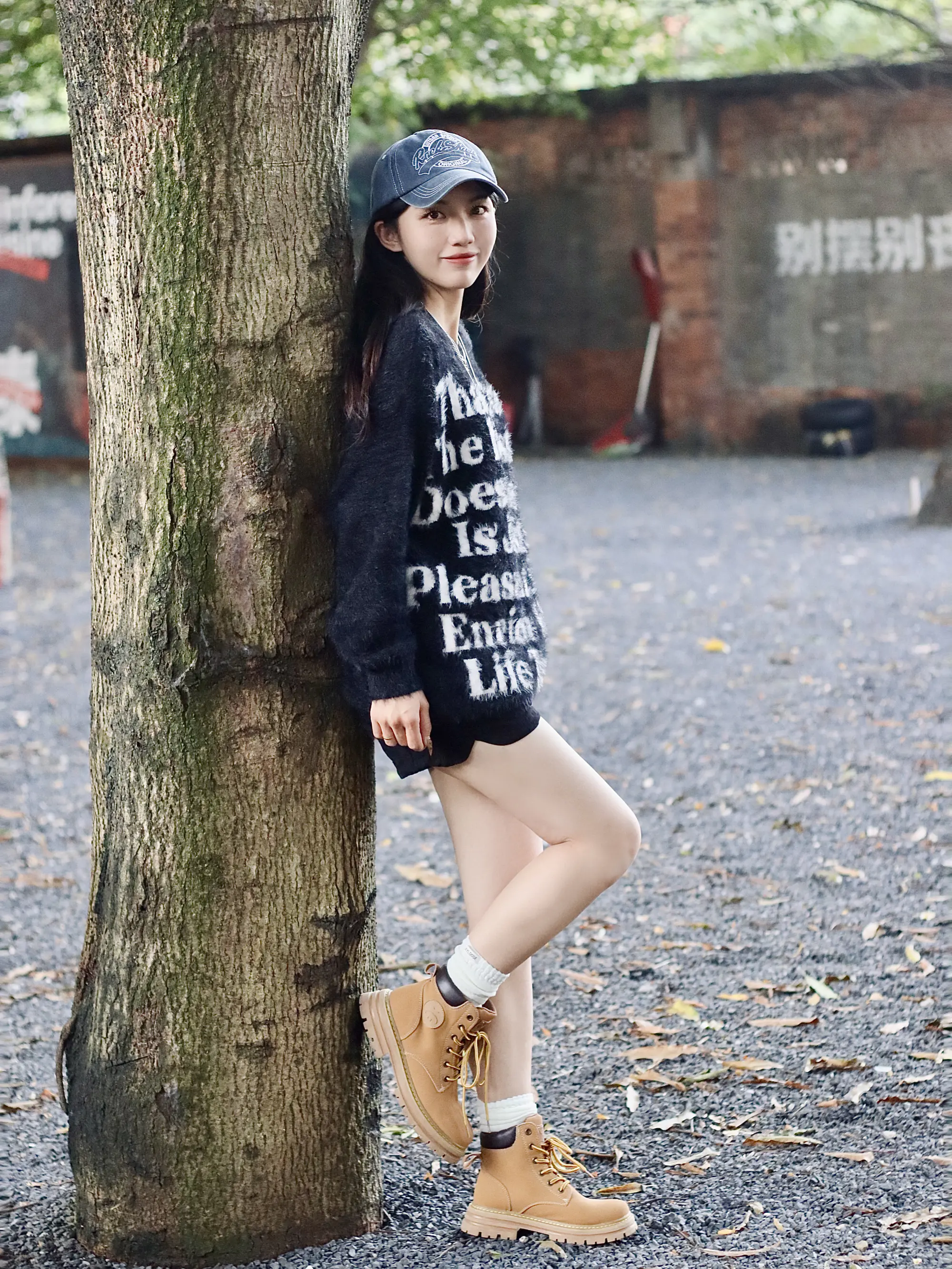 秋天就要松弛穿衣|一套不看脸都知道是美女的穿搭