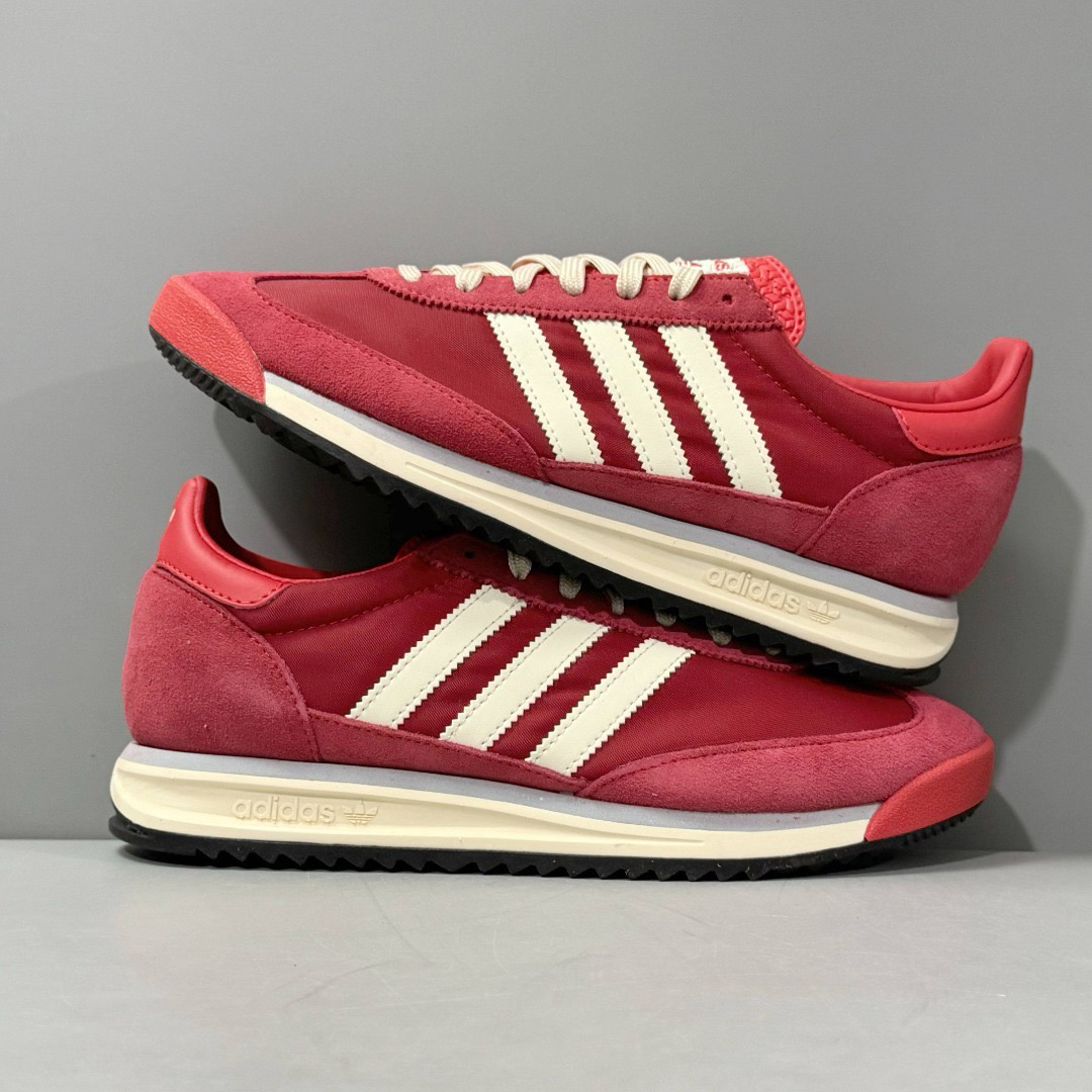 今日推荐adidas originals SL 72酒红！