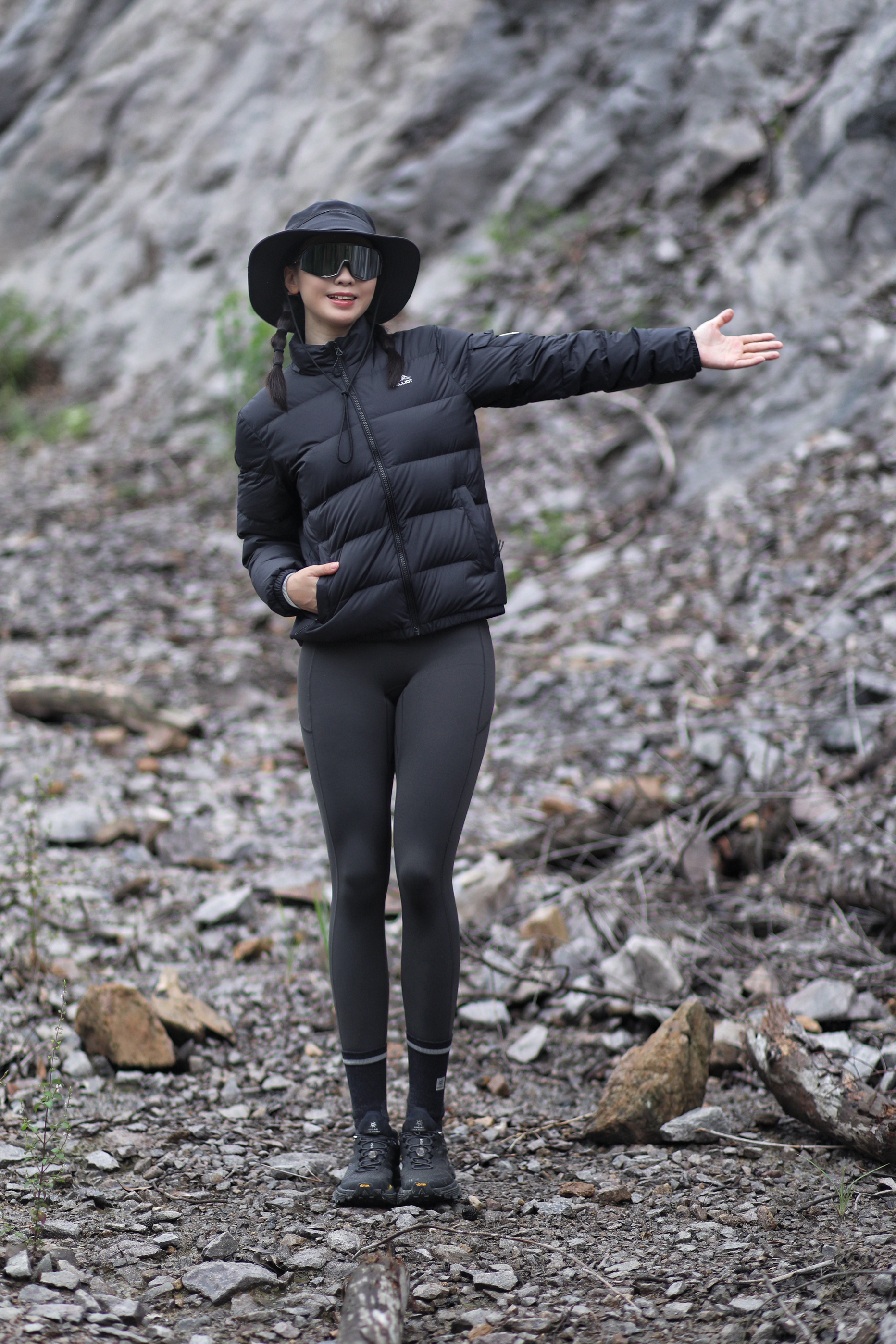 大自然就是我的秀场，做个户外女明星✨⛰️