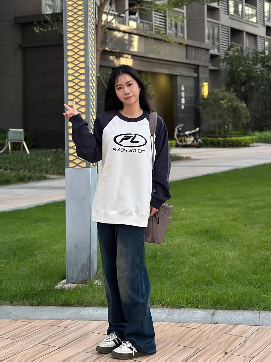 💥💥维路雅 美式中腰渐变直筒牛仔裤👖,绝了!
