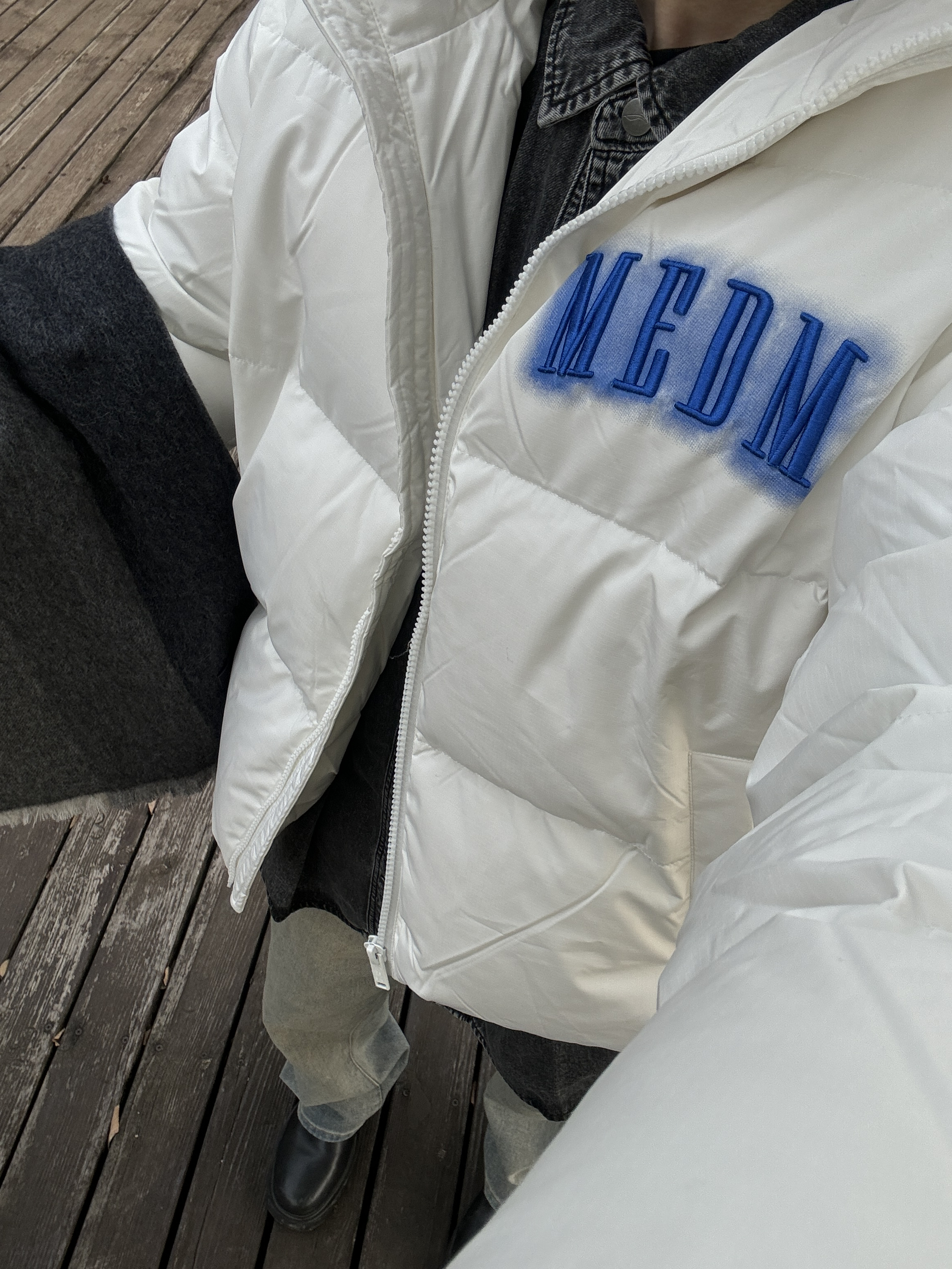 冬天穿白色 好干净❄️