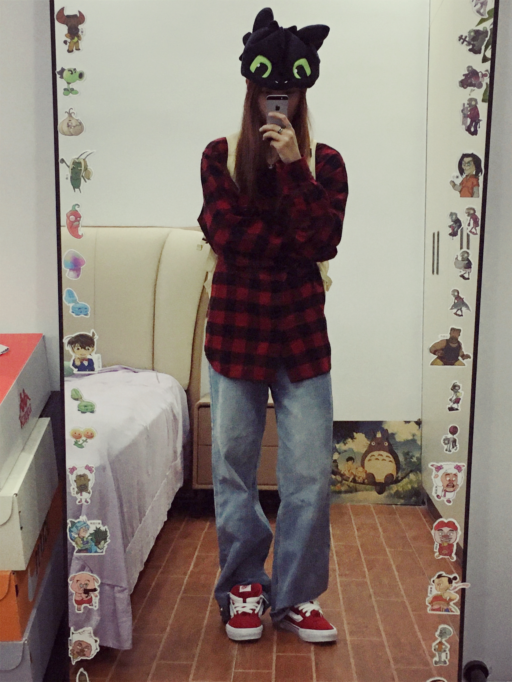 OOTD📍优衣库的格子衬衫我是真的爱