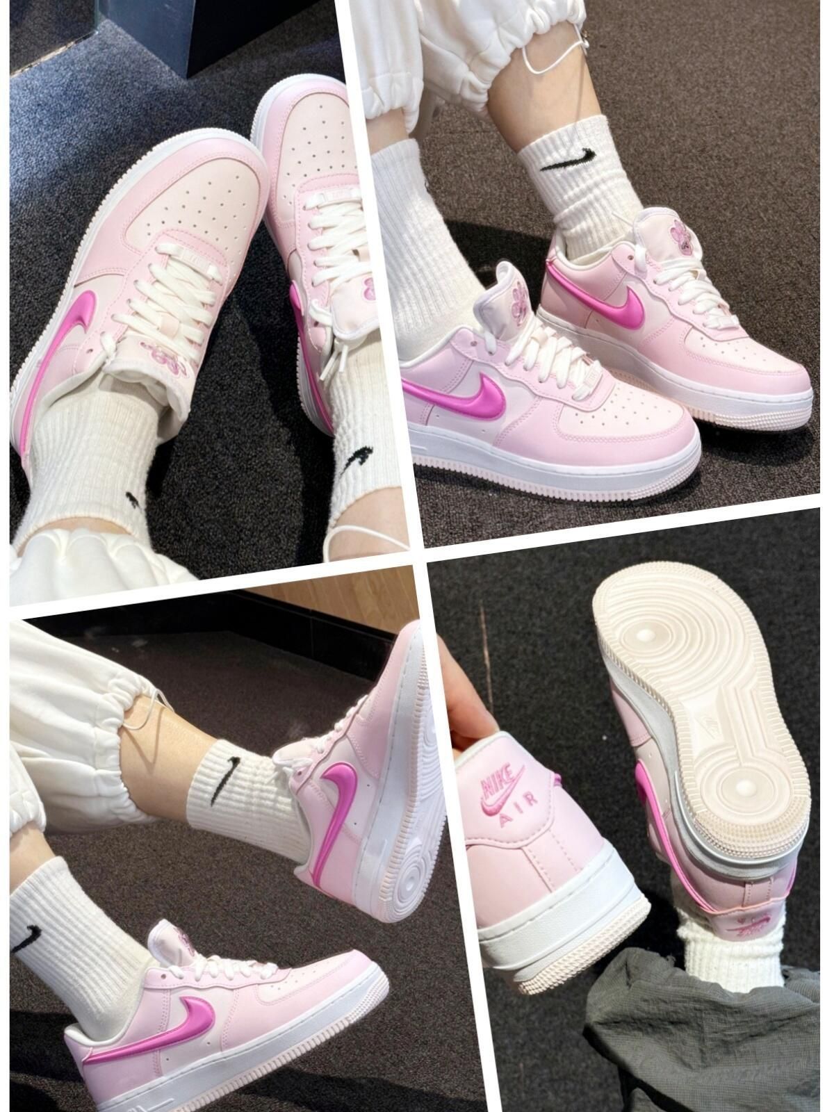 公主👸请穿鞋｜Nike 新款粉色 AF1