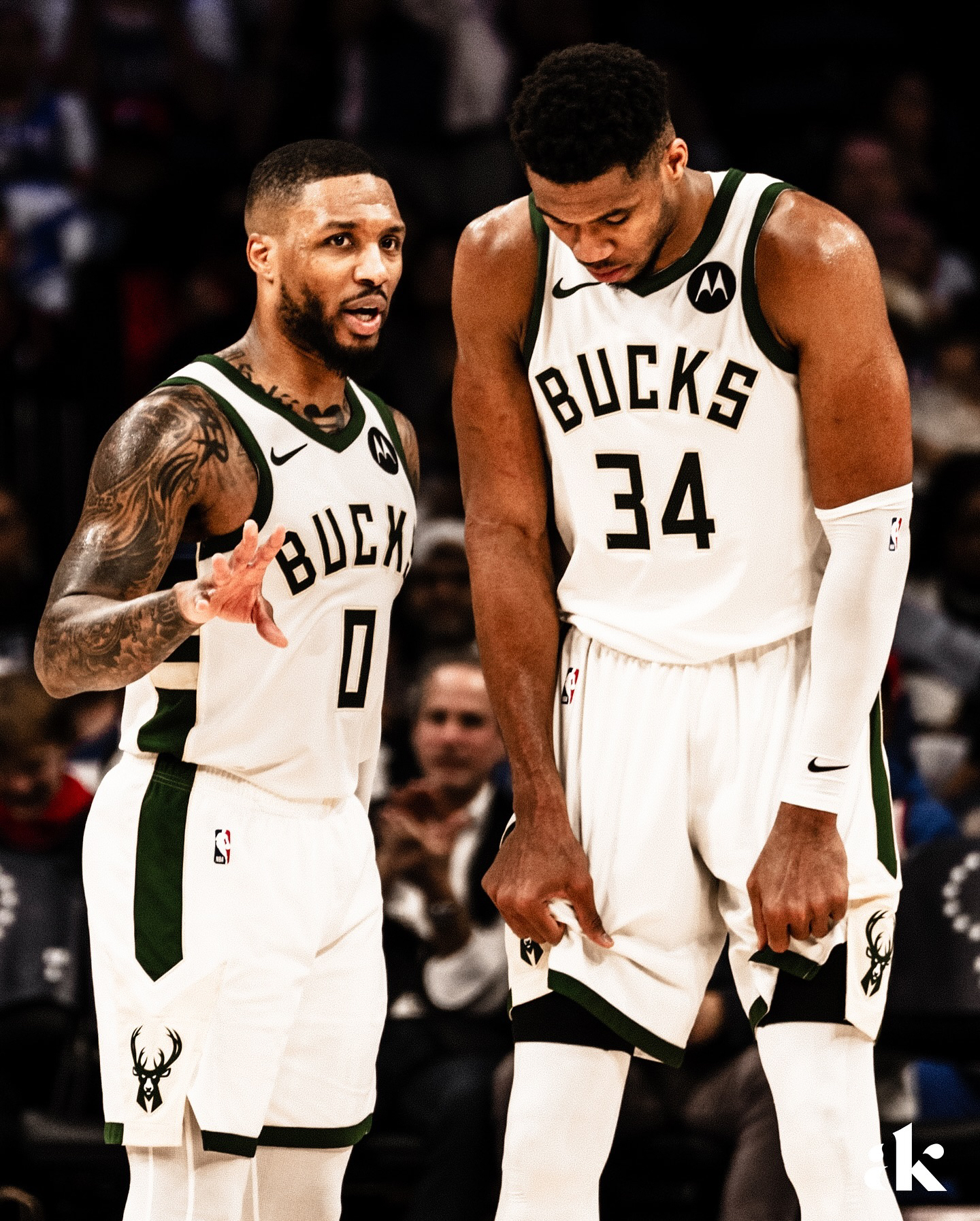 Damian Lillard & Giannis Antetokounmpo