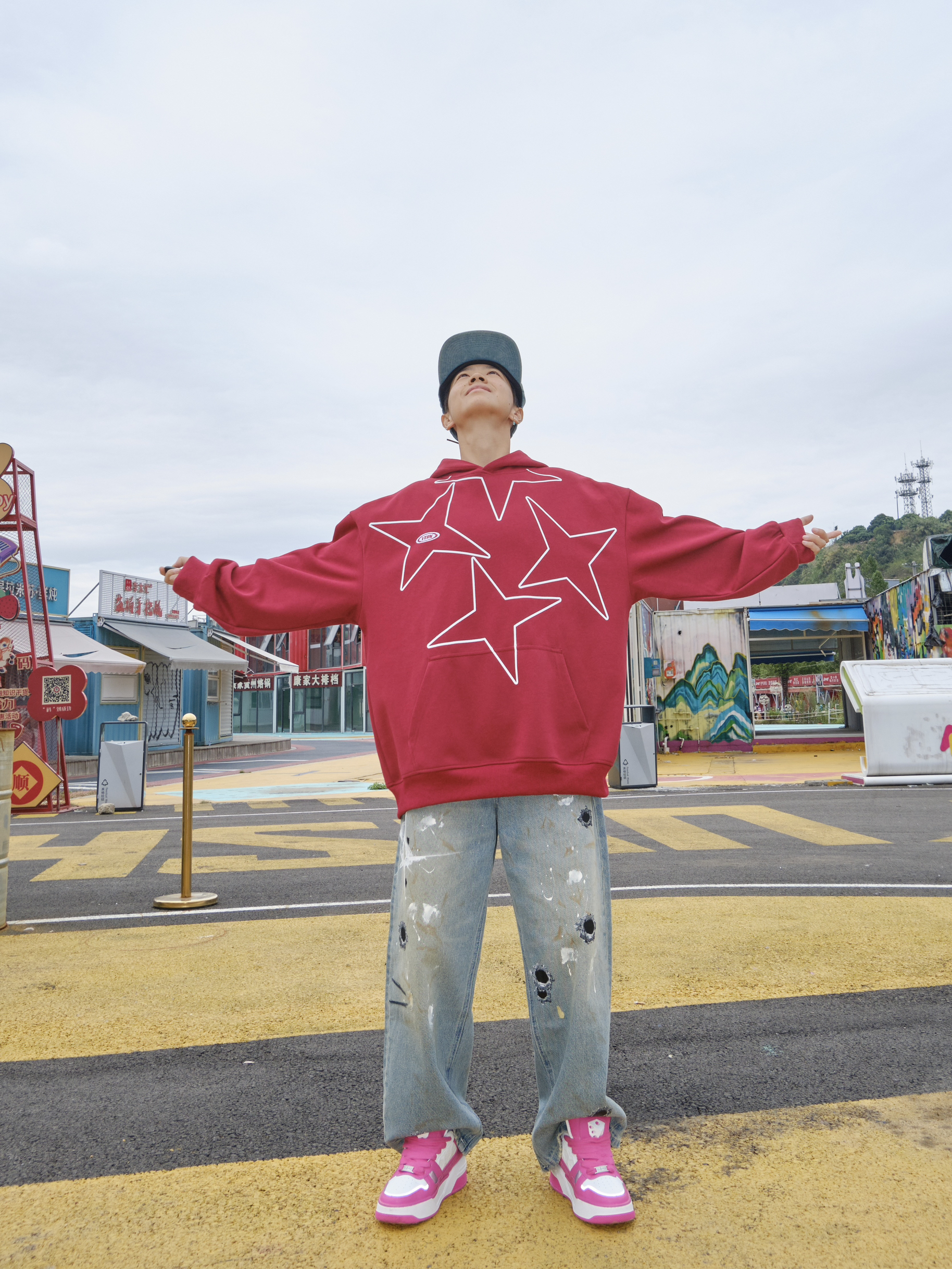 美式复古街头ootd
