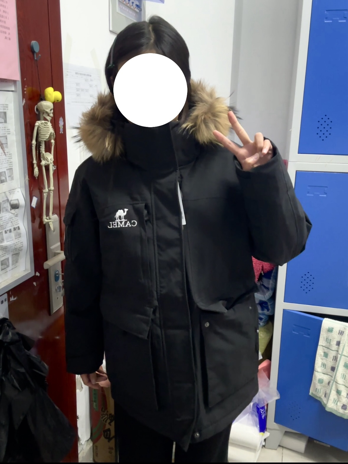 骆驼羽绒服简直就是救命恩人….