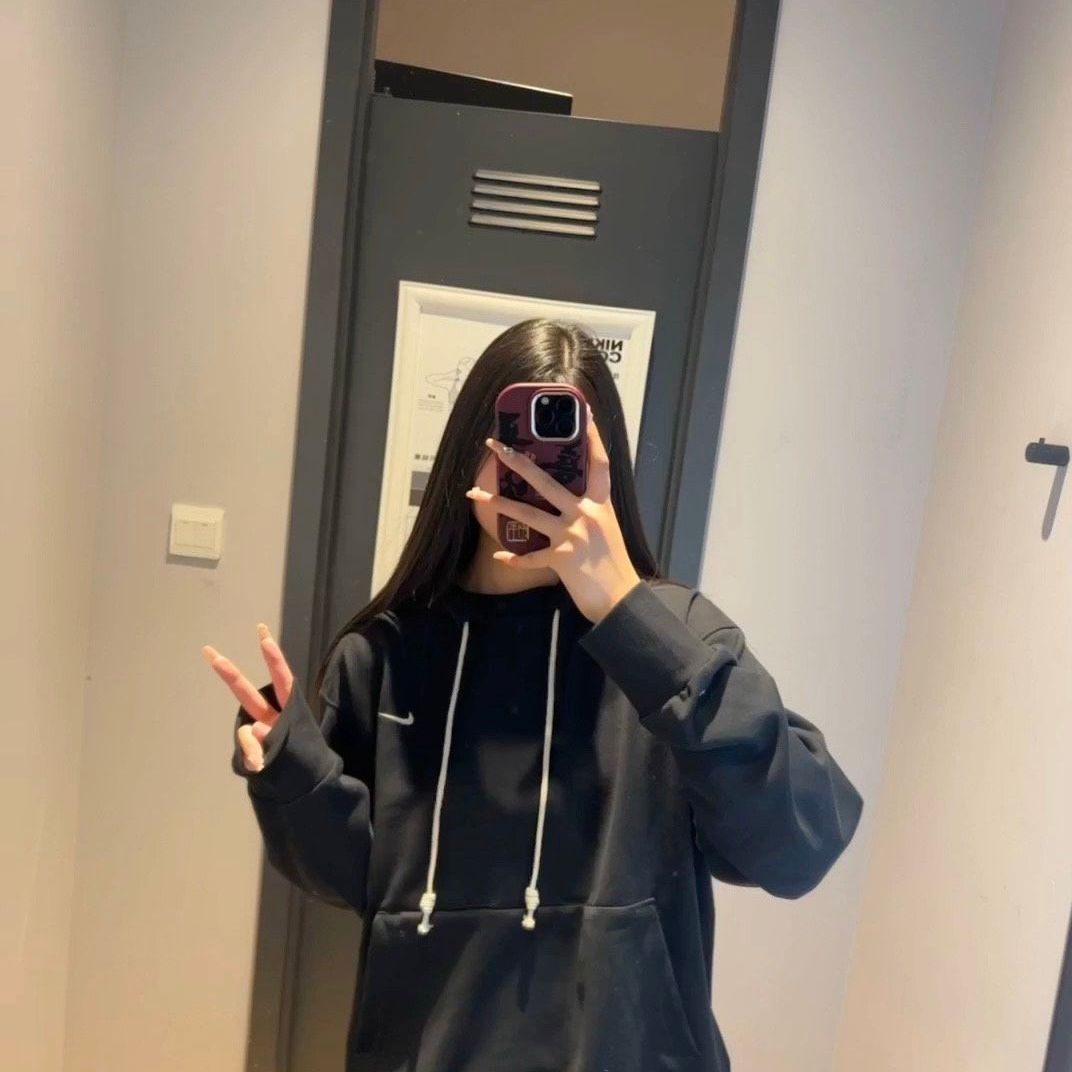 💥热爆啦！我的新宠——Nike Dri-Fit 运动健身速干针织加绒套头长袖连帽卫衣！👕