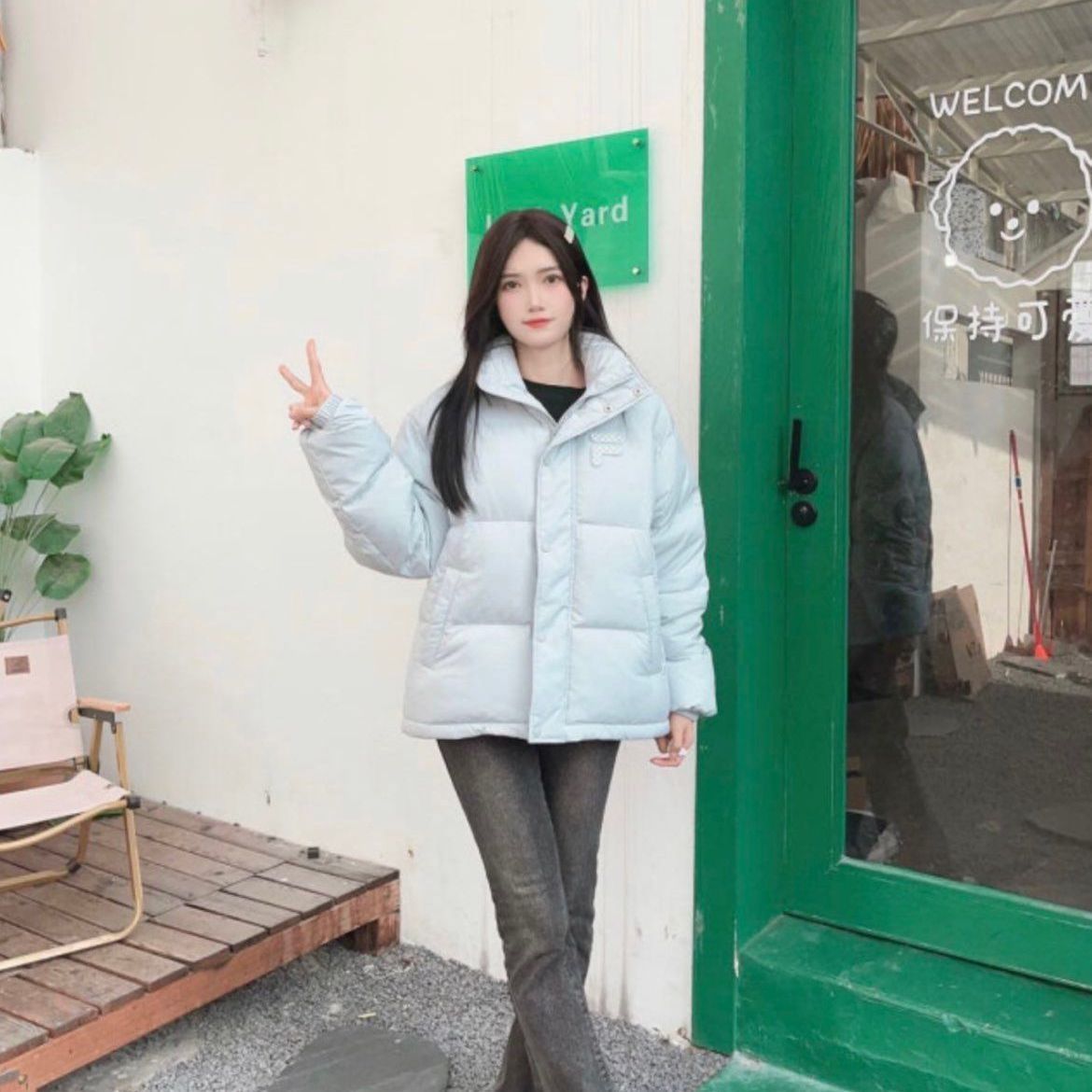 💥热力爆表！FILA 加厚保暖运动立领长袖羽绒服，穿上就是温暖如春！🌸