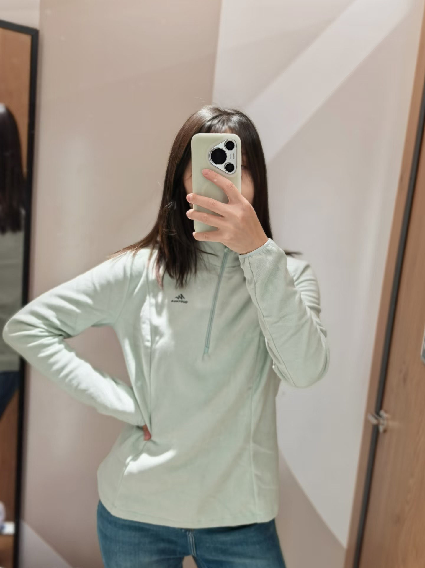 冬季户外保暖层➖迪卡侬摇粒绒
