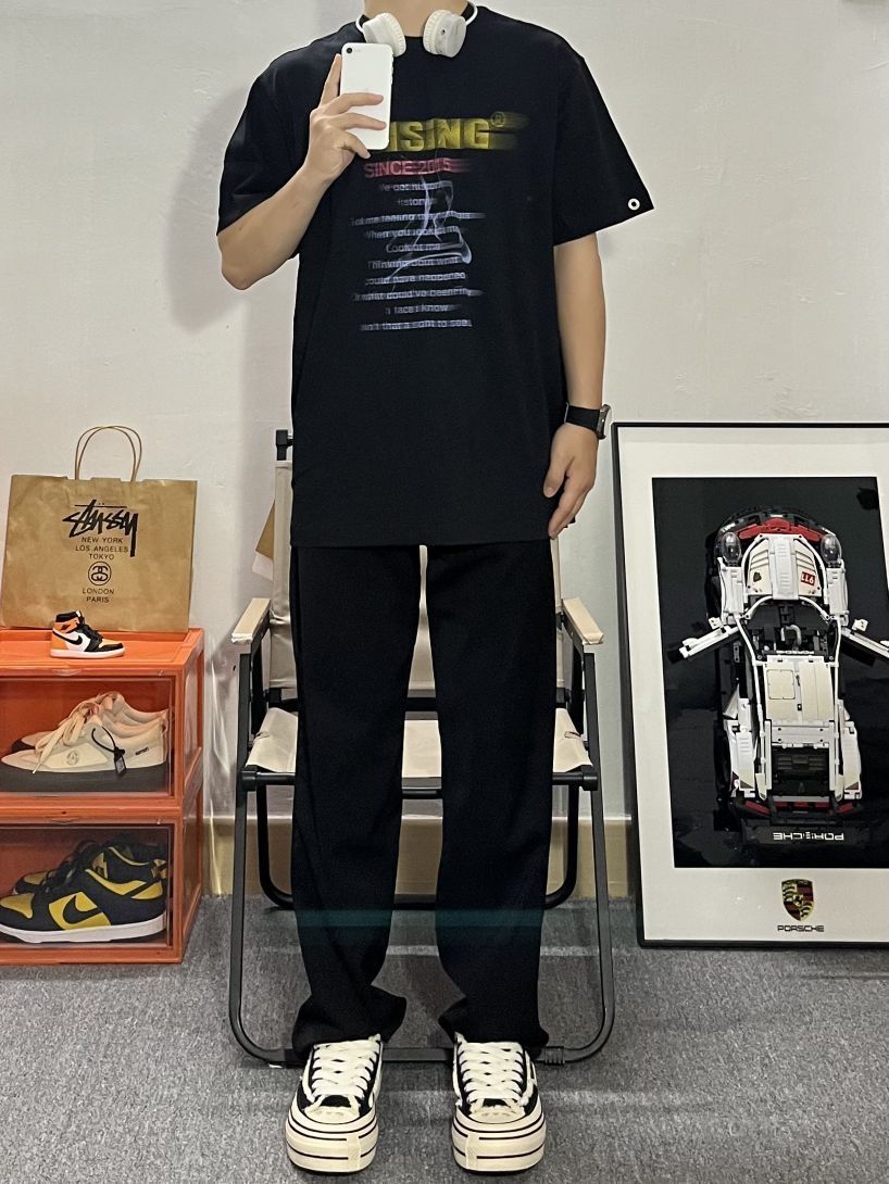 170男生穿搭｜喜欢帅气简约的美式街头风