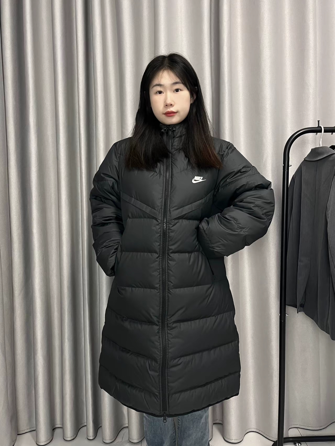 Nike 穿上就脱不下了的长款羽绒服