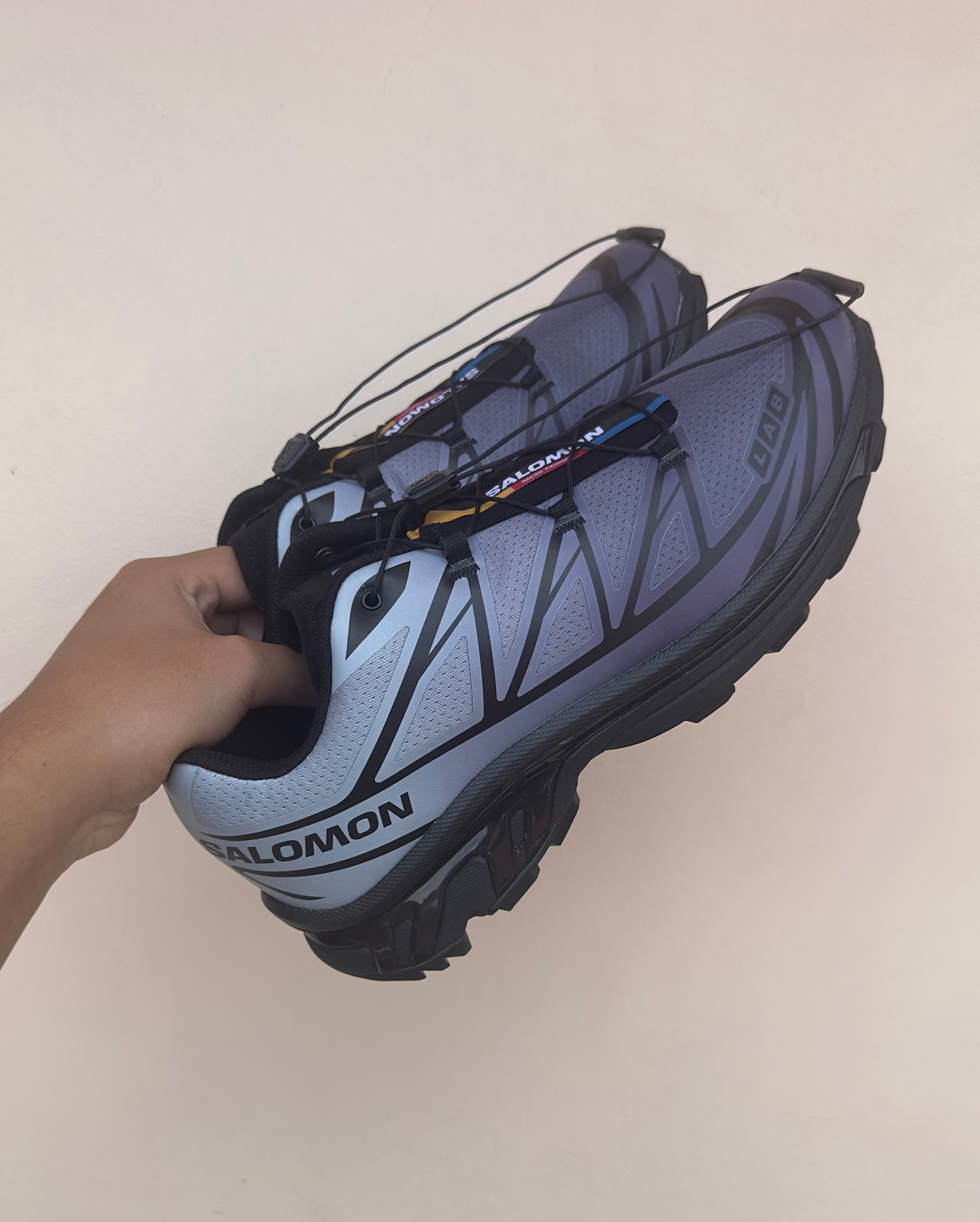 全地形征服者：Salomon XT-6 Chromatic 黑色越野防水跑鞋 ⚫️🌲