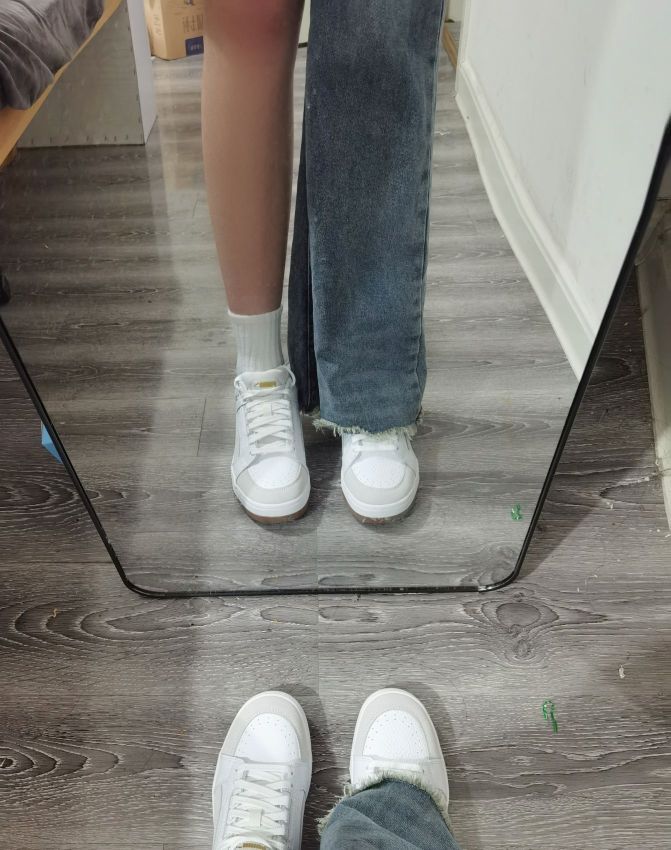 自己挣钱买的第一双板鞋👟，太香了！