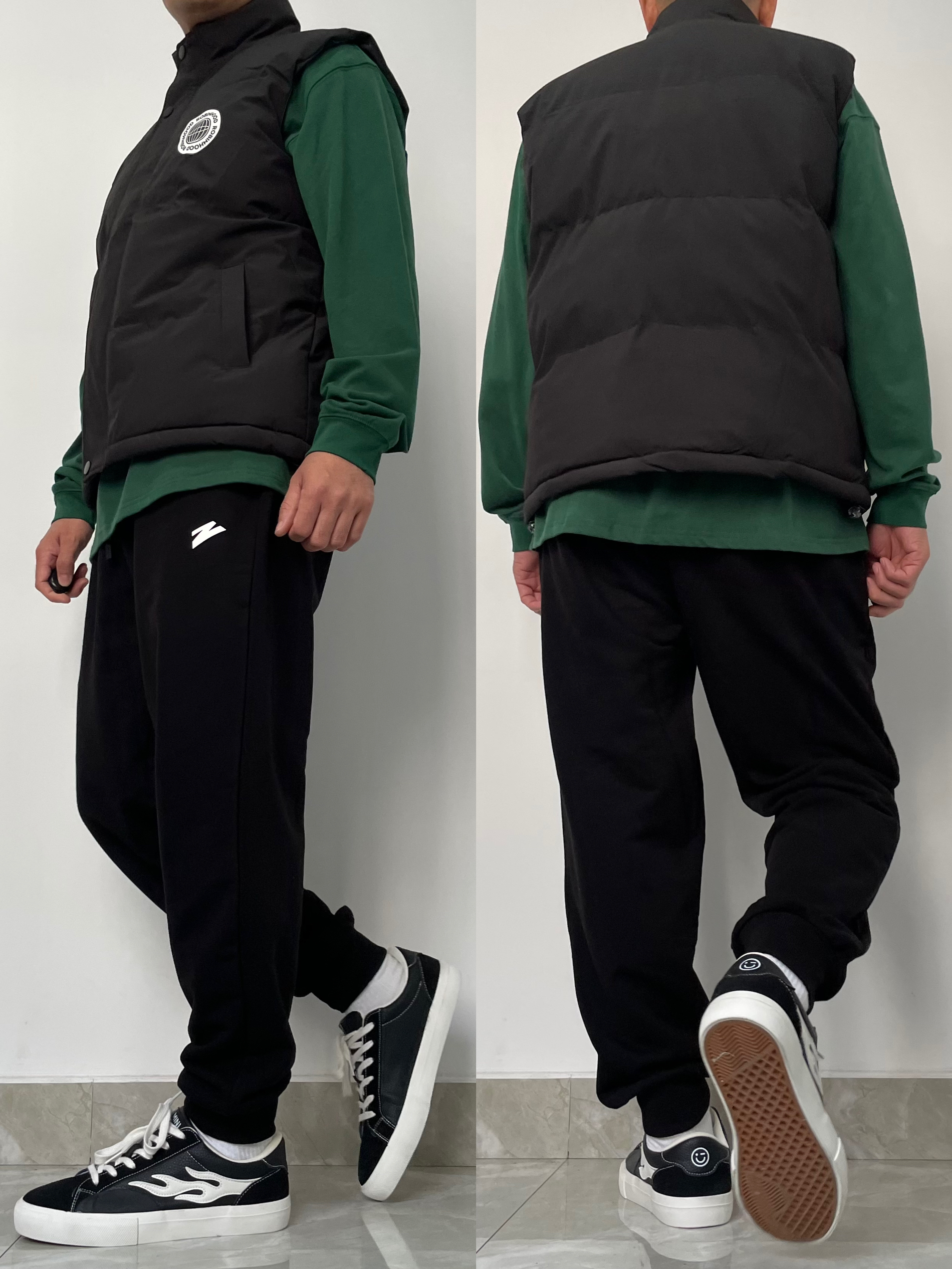 OOTD 秋冬面包服马甲我❤️❤️❤️