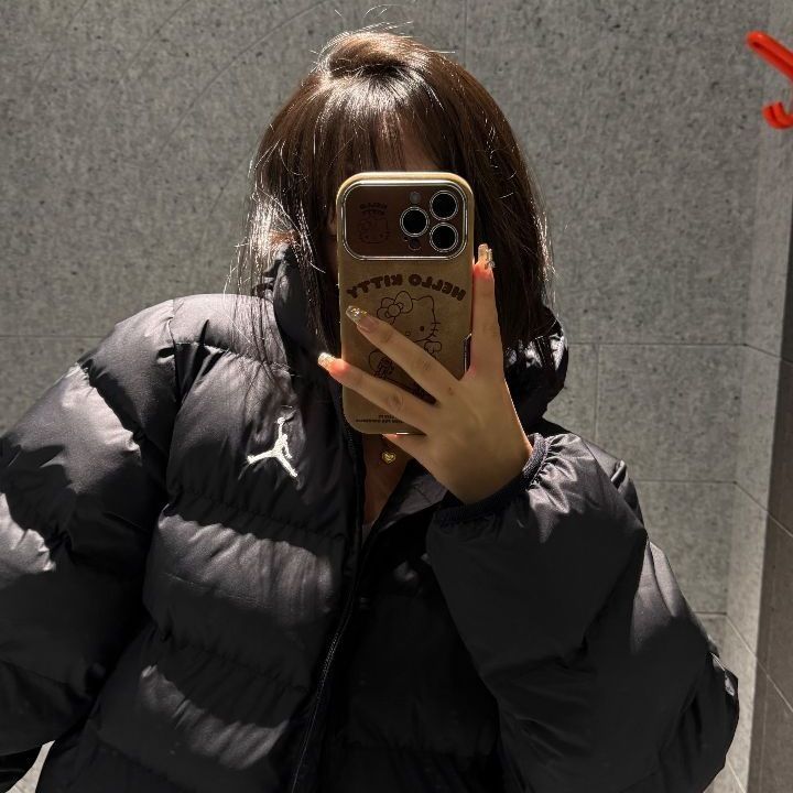 【💥爆款预警】乔丹连帽印花短款梭织长袖棉服，🌟绝对让你爱不释手！