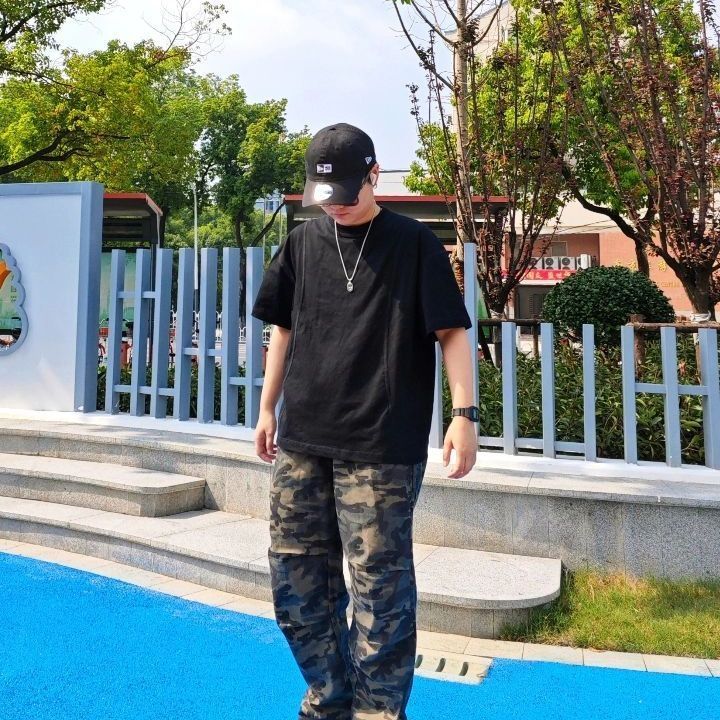 💥有志者！纯棉透气速干直筒美式运动长裤👖