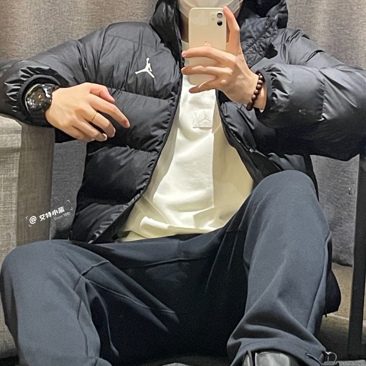 🔥乔丹梭织长袖棉服，一衣多穿，实用又好看！