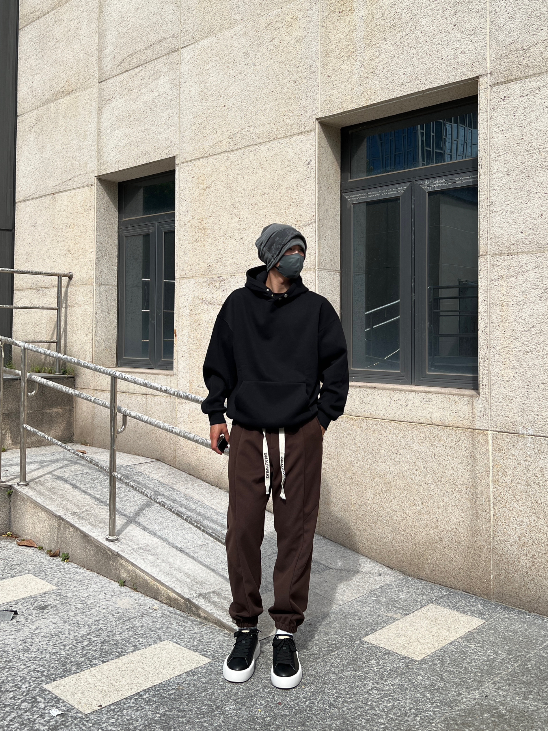 OOTD | 冬季加绒卫裤慵懒松弛LOOK
