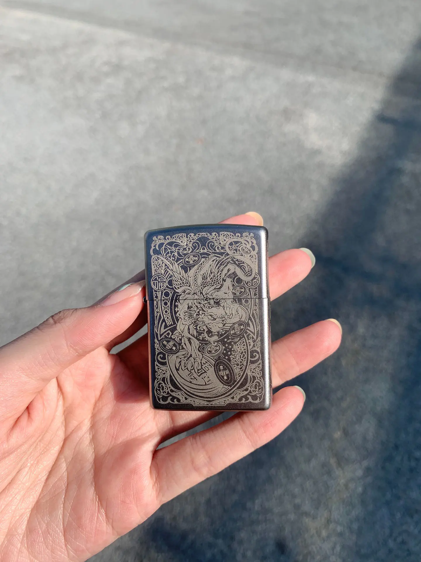 我也拥有ZIPPO火机啦!!