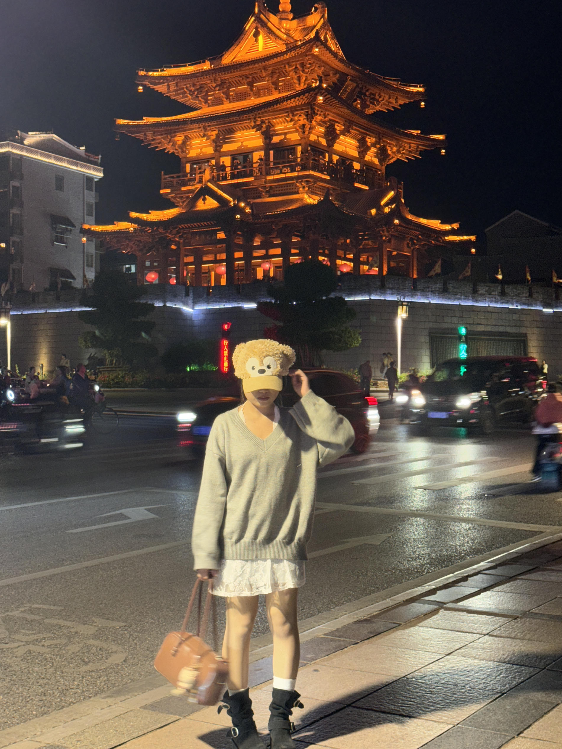 158/47 秋日旅游穿搭🍂灰色一套好喜欢