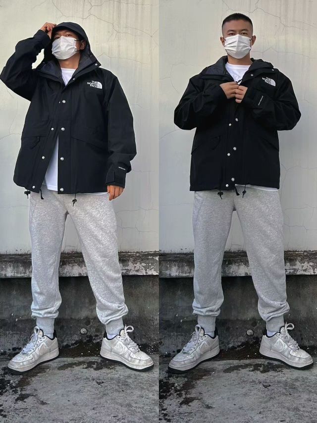 OOTD丨⚫️⚪️☑️美式机能风运动穿搭丨谁会不爱北面？