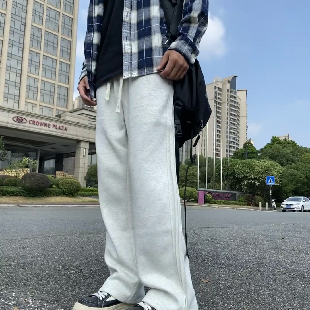 OOTD I 灰色卫裤真是绝啦