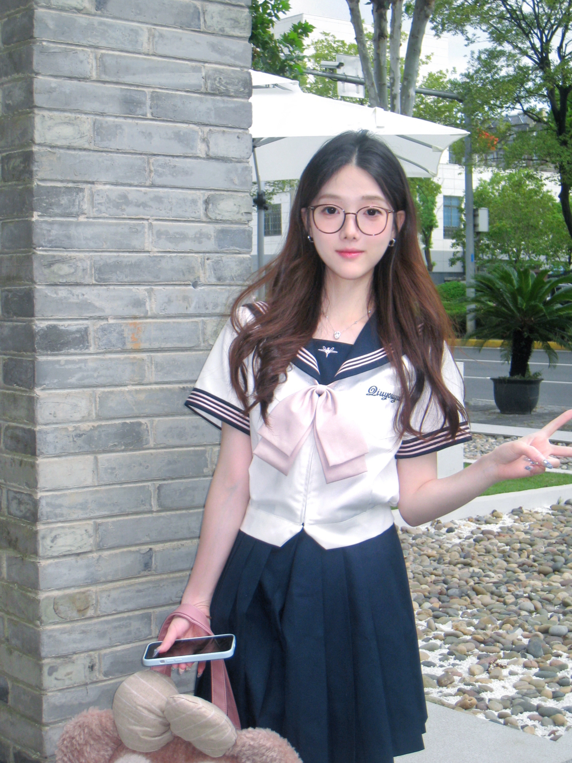 氛围感美少女水手服
