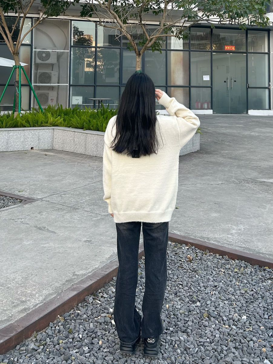 OOTD|女大学生户外保暖毛衣测评穿搭